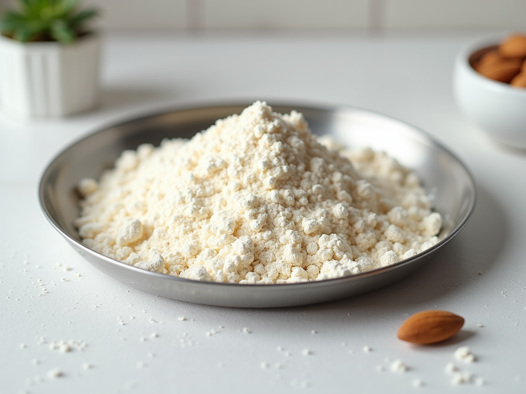 Ground blanched almond flour